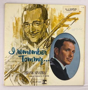DJ SAMPLES Frank Sinatra I REMEMBER TOMMY... Vinyl LP Reprise Records R-1003 WSGN RADIO: DJ SAMPLES Frank Sinatra I REMEMBER TOMMY... Vinyl LP Reprise Records R-1003 and since in pen it is written "WSGN" all over the album which one can surmise it was used at WSGN radio by their DJ's. The