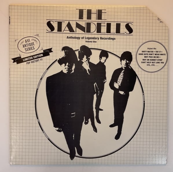 PROMO The Standells ANTHOLOGY of LEGENDARY RECORDINGS Volume 1 AVI 6098: PROMTIONAL COPY NOT FOR RESALE The Standells ANTHOLOGY OF LEGENDARY RECORDINGS Volume 1 1981 AVI Records AVI 6098. The matrix number is Side 1 - 081-6098-A Side 2 - 081-6098-B