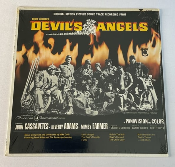 SEALED FREE Roger Corman's DEVILS ANGELS LP Vinyl T 5074 (1 of 4)
