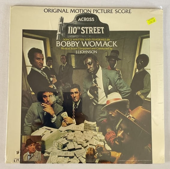 SEALED DJ COPY? Bobby Womack ACROSS 110th STREET Original Motion Picture Score UA UAS-5225 (1 of 6)