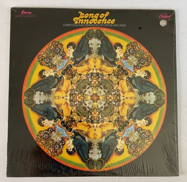SEALED DJ COPY? David Axelrod SONG OF INNOCENCE Capitol Records ST 2982: SEALED DJ COPY? David Axelrod SONG OF INNOCENCE Capitol Records ST 2982. The reason we believe that this is a DJ COPY is for the punched hole under the Capitol Records (see picture).