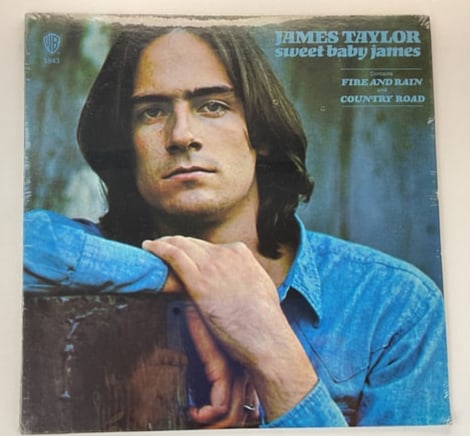 SEALED James Taylor SWEET BABY JAMES WB Records 1843: SEALED James Taylor SWEET BABY JAMES WB Records 1843