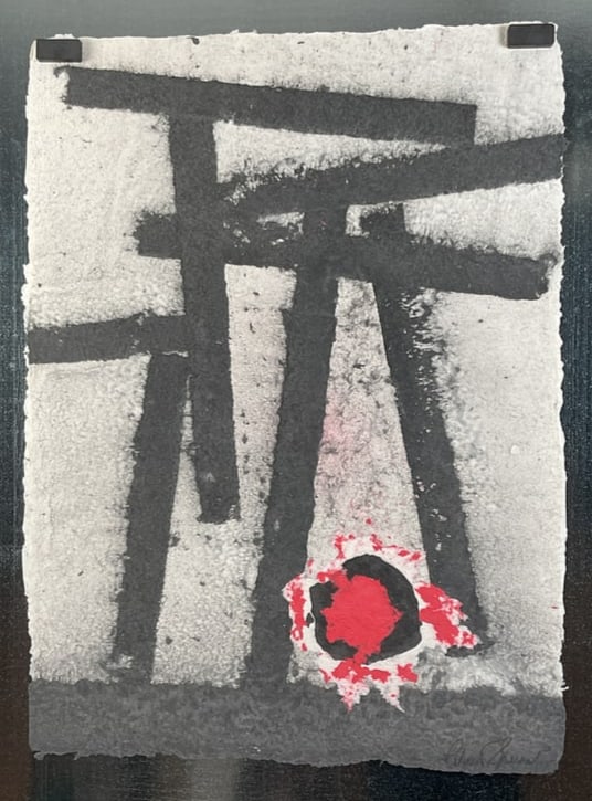 ROBERT SPERRY Signed Abstract Artwork Unframed (1 of 15)