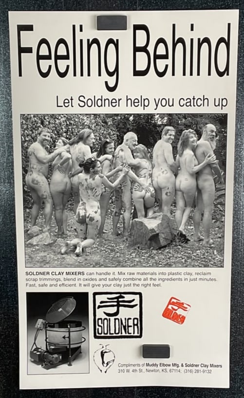 PAUL SOLDNER Clay mixer Commercial Advertising Poster "Feeling Behind" (1 of 7)