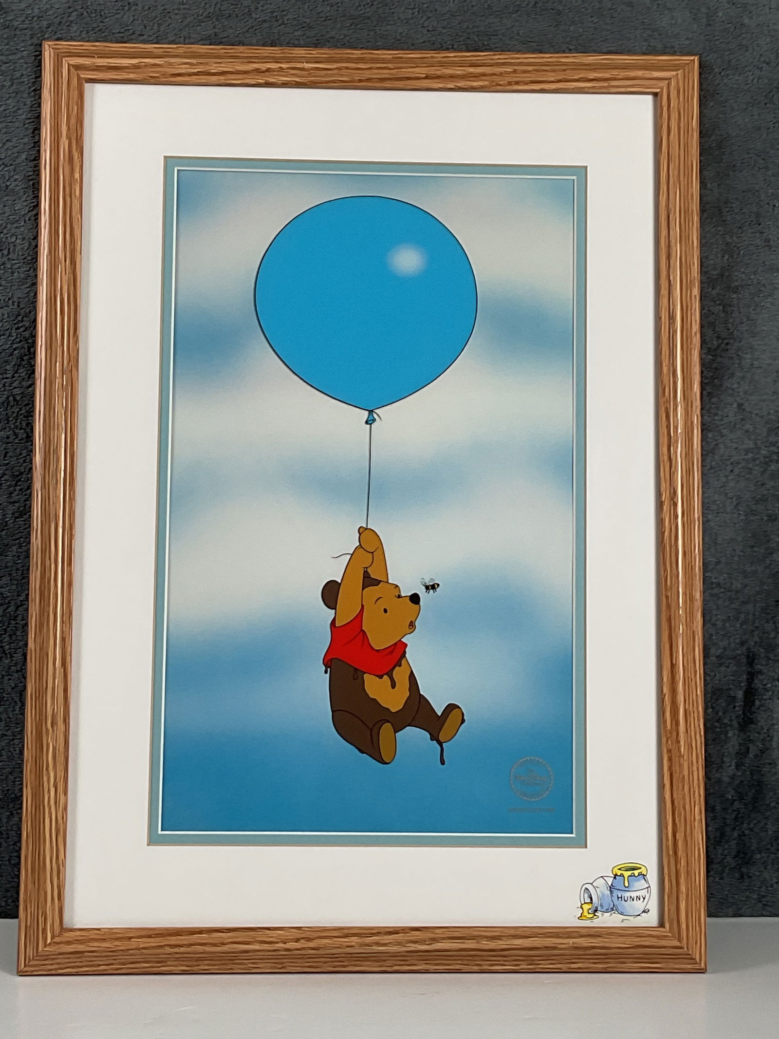 Winnie the Pooh "Silly Old Bear" Sericel LE 5,000 with C.O.A (1 of 17)