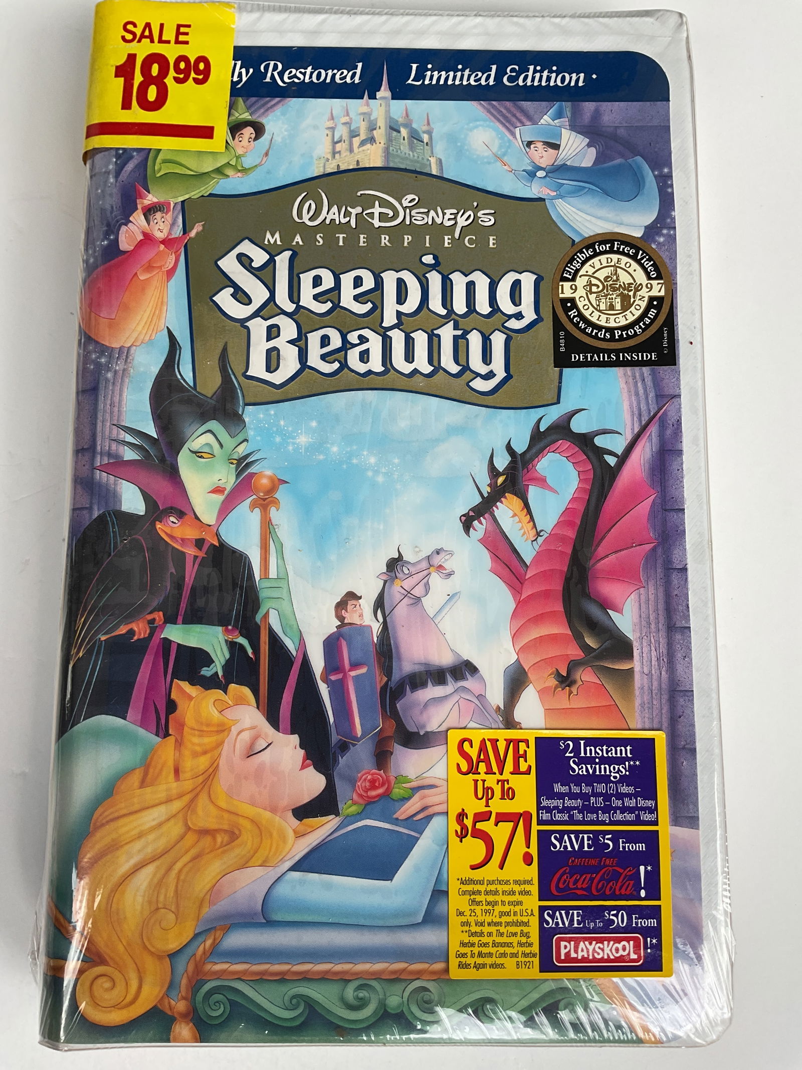 Sealed VHS Sleeping Beauty Limited Edition (1 of 10)