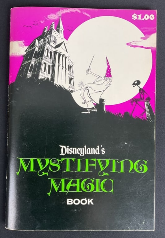 1970 Vintage Disneyland's Mystifying Magic Book HAUNTED MANSION (1 of 16)