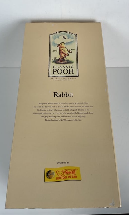 2000 Steiff Classic Pooh Rabbit with box - 7