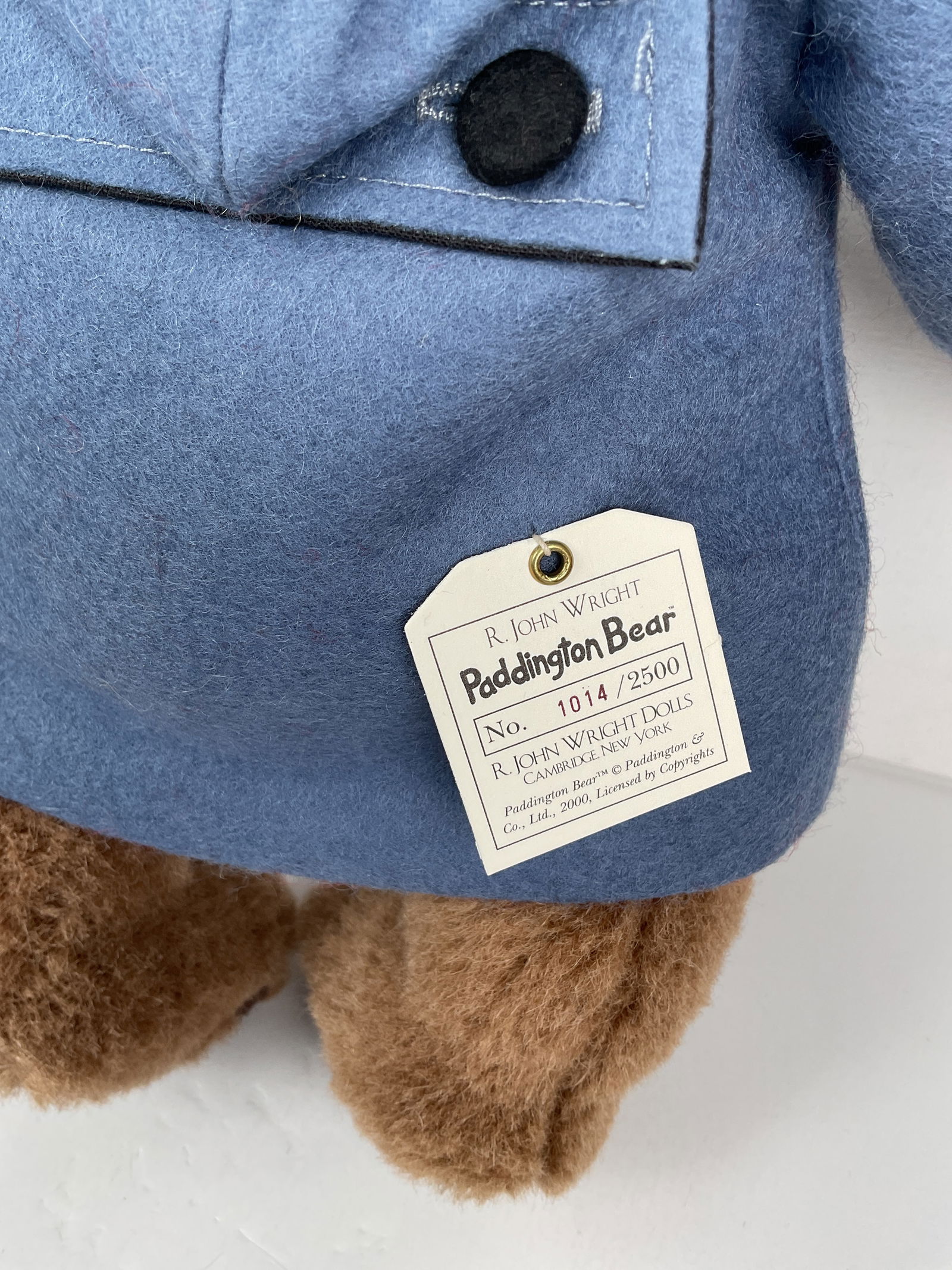 2001/2001 R.John Wright Paddington Bear - 4