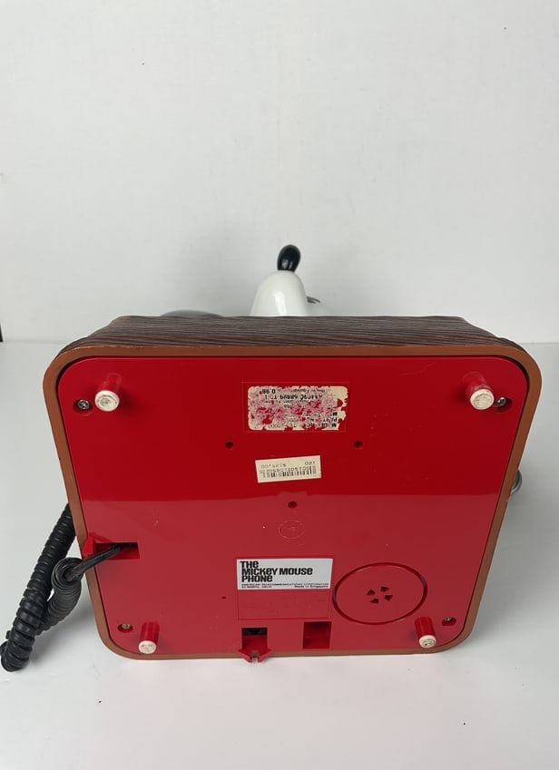 Mickey Mouse 1976 Landline Push Button telephone - 4