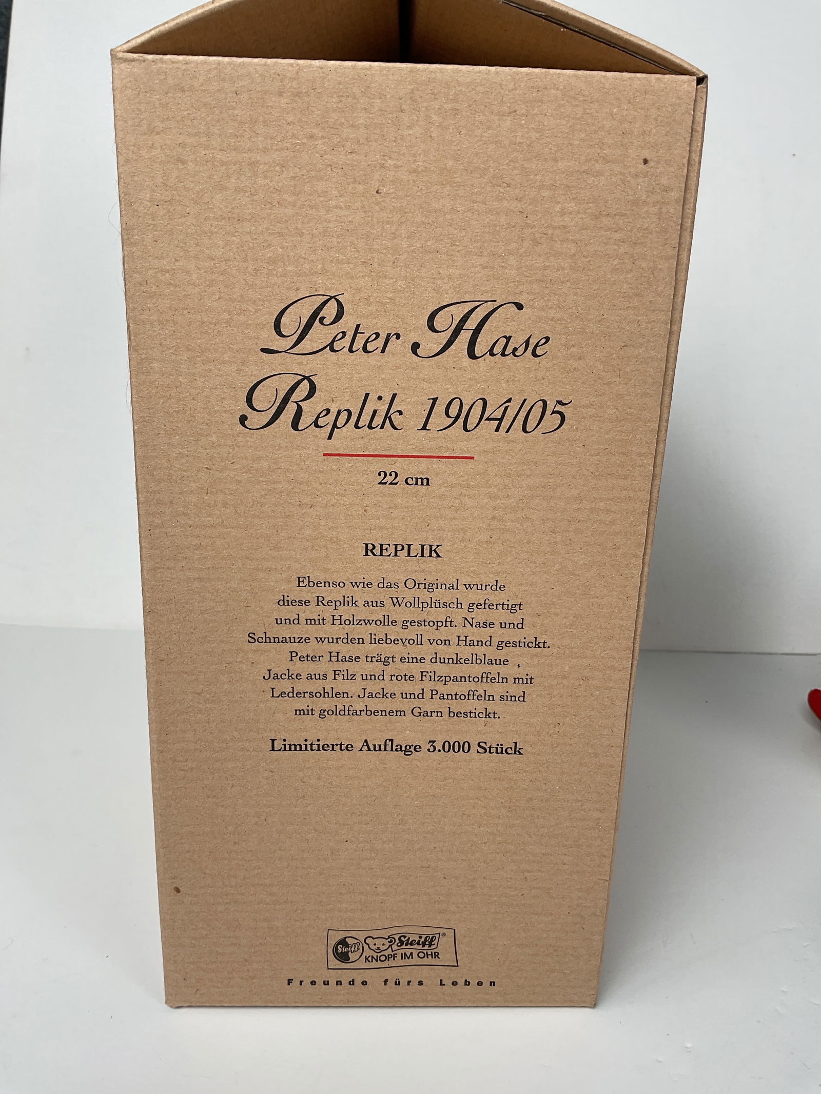 Steiff Peter Rabbit Replik 1904/05 with box - 7