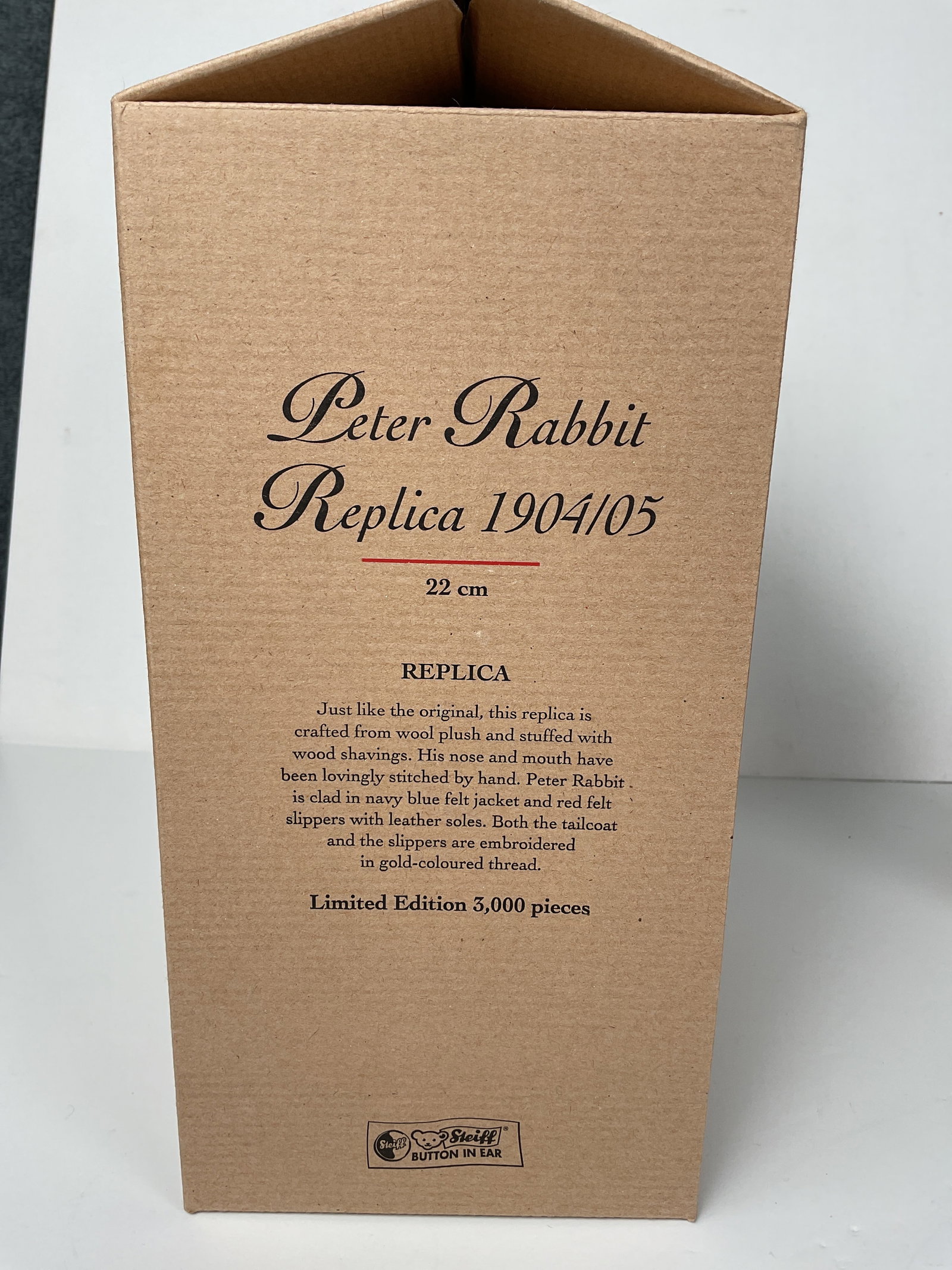 Steiff Peter Rabbit Replik 1904/05 with box - 9