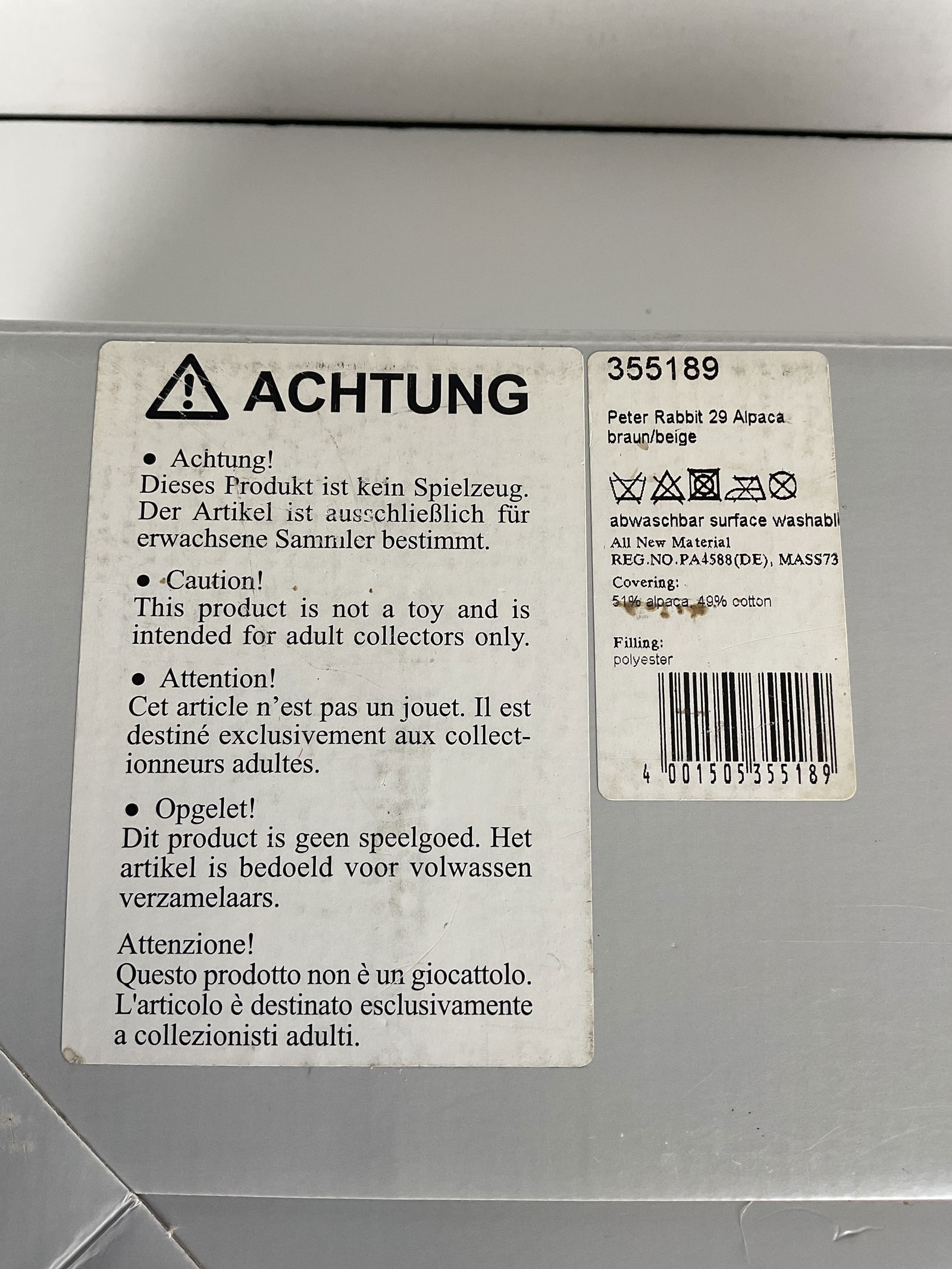 Steiff Peter Rabbit 2018 with box & tags - 10