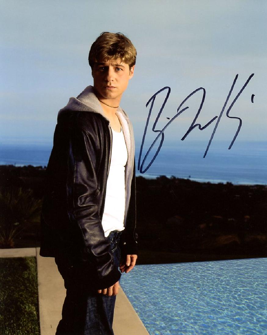 Ben McKenzie 8x10 Signed Photo from the TV series THE: Ben McKenzie in person signed autographed photo from the TV series THE O.C. Ben McKenzie as the character Ryan Atwood. Date & Signing location provided. Comes with COA Ben McKenzie now stars as James 