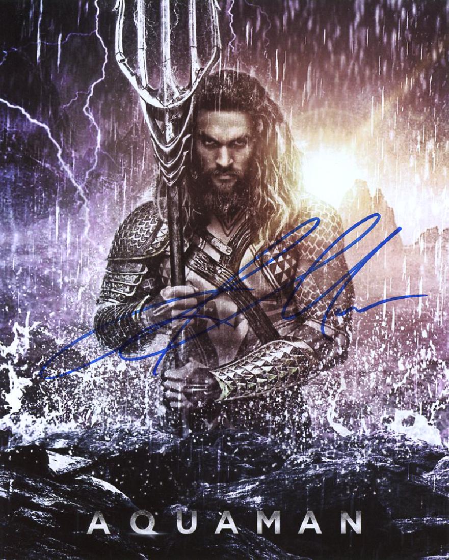 Jason Momoa AQUAMAN In Person Signed Photo (1 of 1)