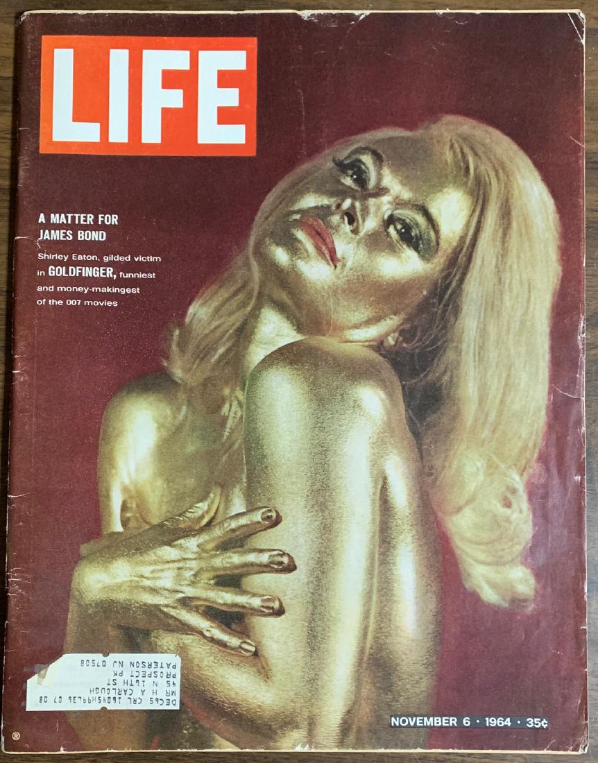 Life Magazine November 6, 1964 - Cover: Goldfinger (1 of 1)