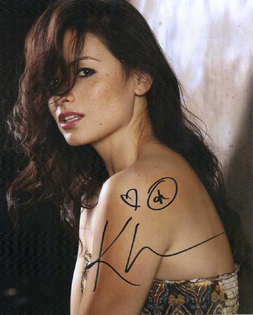 Katrina Law HOT In Person Signed Photo: Pretty in person signed photo. Starred on HBO's SPARTICUS