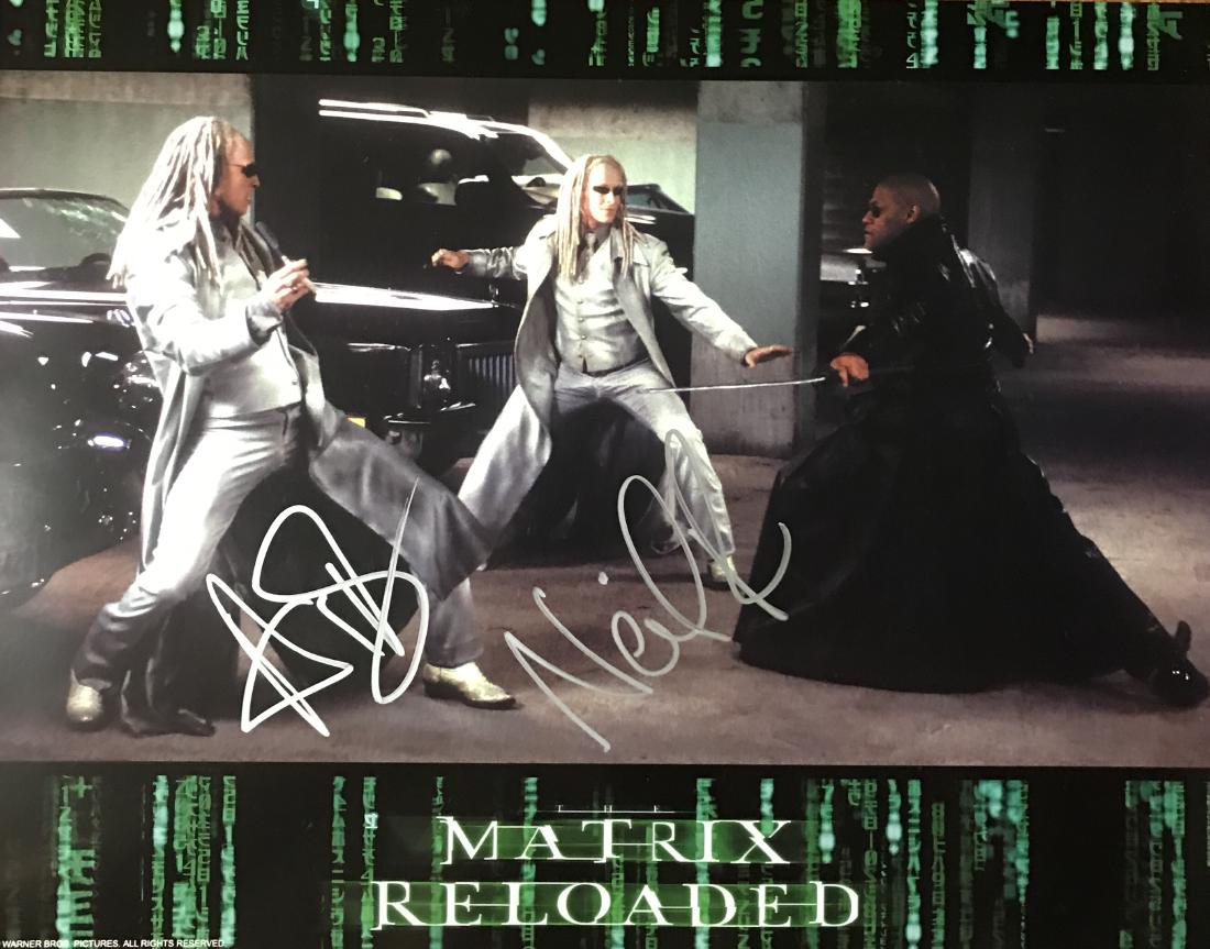 RARE Adrian & Neil Rayment THE MATRIX Twins 11x14 (1 of 1)