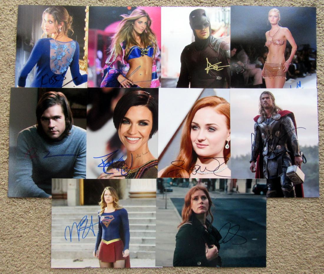 Lot of 10 In Person Signed Photos (1 of 1)