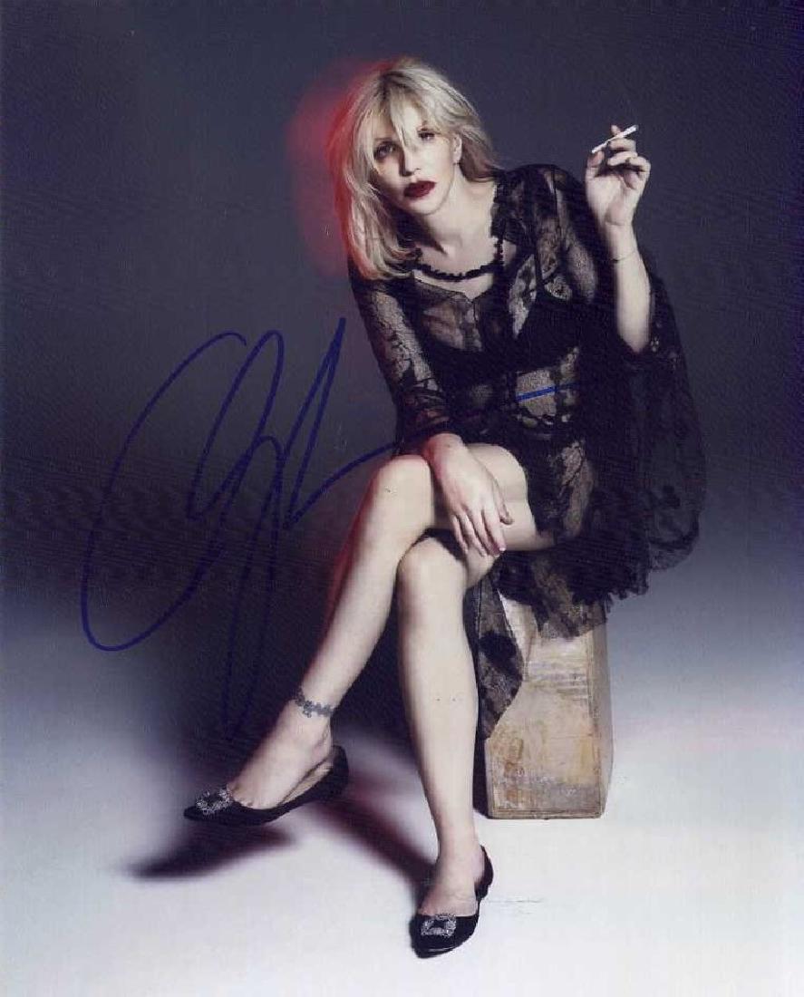 Courtney Love In Person Autographed Photo (1 of 1)