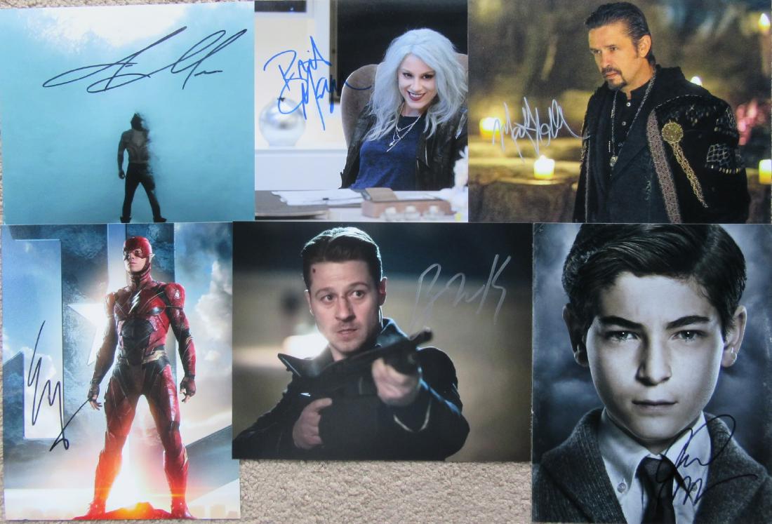 DC Heroes Lot In Person Autographed Photos (1 of 1)