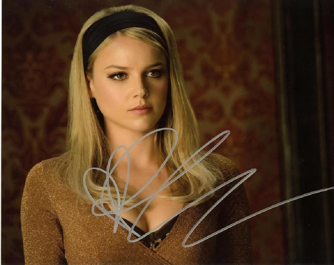 Abbie Cornish ROBOCOP In Person Signed Photo: Abbie Cornish in person signed autographed photo from the movie ROBOCOP. Abbie Cornish as the character Clara Murphy