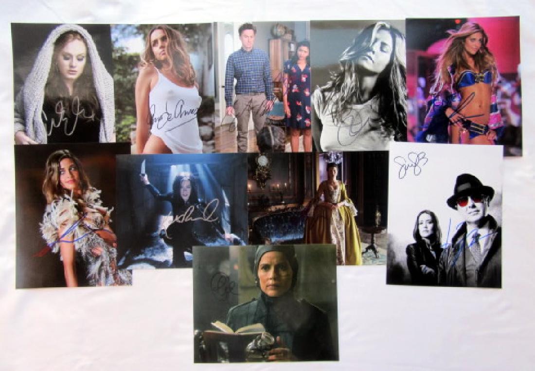 Photo Lot of 10 In Person Signed Photos #1: This lot is for 10 in person signed 8x10 photos. In this lot you are getting: Adele (singer), Ana de Armas, Zach Braff & Tiya Sicir (Alex Inc), Jennifer Aniston, 2 Ana Beatriz Barros (Victoria Secrets