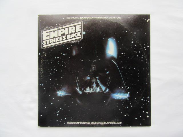Star Wars Empire Strikes Back LP- OST- JOHN WILLIAMS-: TITLE: The Empire Strikes Back â€“ Original Motion Picture Soundtrack ARTIST: Music Composed and Conducted by John Williams LABEL: RSO Records â€“ RS 2 4201 â€“ Double LP in Gatefold Co