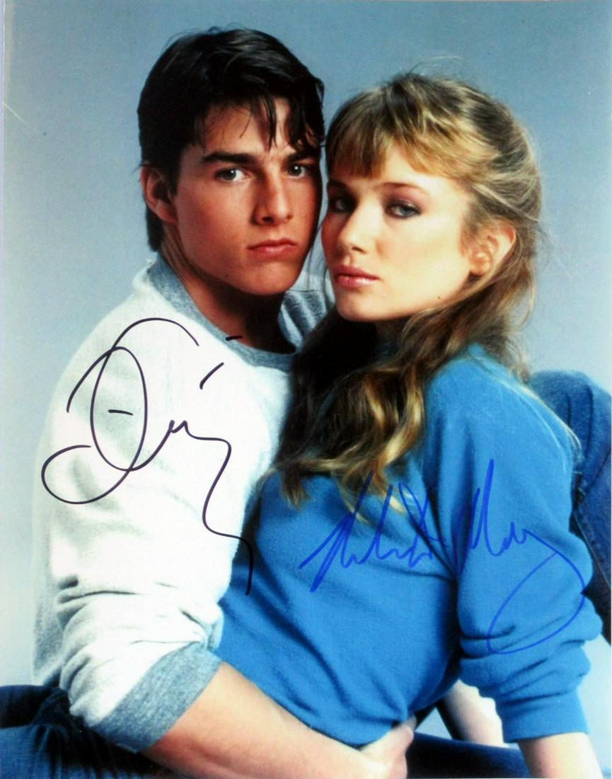 Tom Cruise / Rebecca DeMornay RISKY BUSINESS 11x14 In: Tom Cruise / Rebecca DeMornay in person signed autographed photo from the movie RISKY BUSINESS. Tom Cruise as the character Joel. Rebecca DeMornay as the character Lana. PLEASE NOTE: photo size is 11x