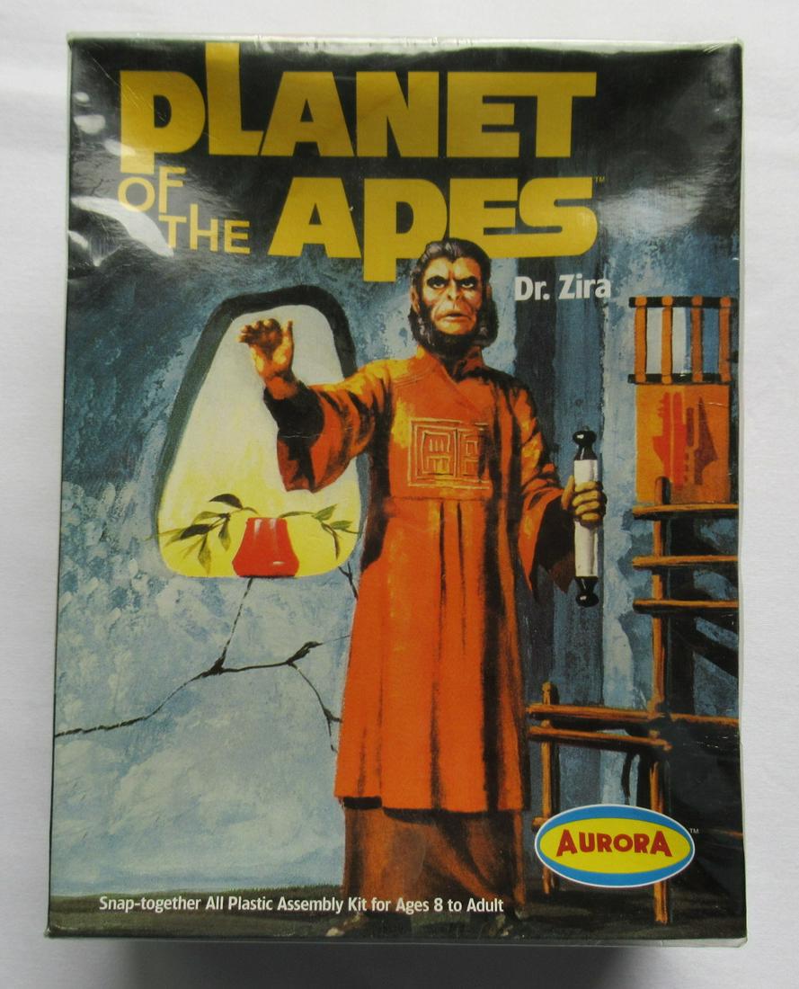 Planet Of The Apes DR. ZIRA 2000 AURORA MODEL #6804: This set was made in the year 2000 AURORA MODEL #6804 SNAP TOGETHER MODEL KIT. Please view all photos, as this is exactly what you will receive, factory sealed in unopened box.