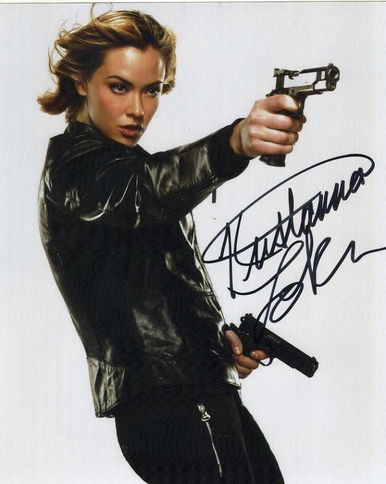 Kristanna Loken PAINKILLER JANE In Person Signed Photo: This is from a Ed Bedrick Autographs Private Signing. Kristanna Loken in person signed autographed photo from PAINKILLER JANE. Kristanna Loken as the character Jane Vasco