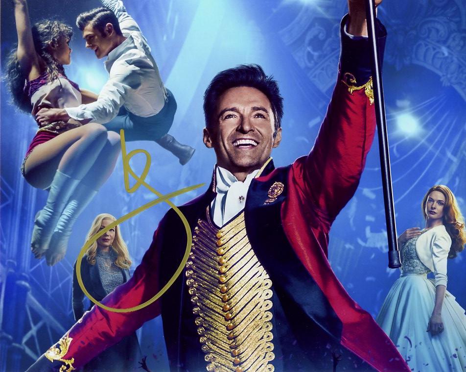 Hugh Jackman WORLDS GREATEST SHOWMAN In Person Signed: Hugh Jackman in person signed autographed photo from the movie THE WORLD'S GREATEST SHOWMAN. Hugh Jackman as the character PT Barnum