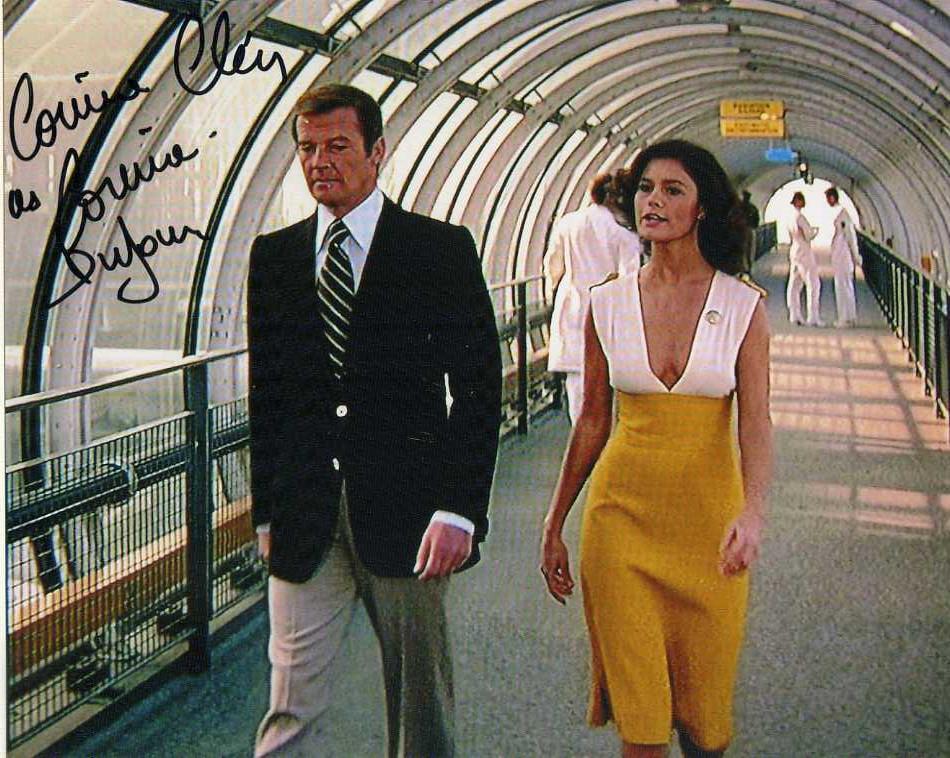 Corinne ClÃ©ry MOONRAKER In Person Signed Photo: This was from a EB Autographs private signing. ** PLEASE NOTE: image slightly grainy ** Corinne ClÃ©ry in person signed autographed photo from the James Bond film MOONRAKER. Corinne ClÃ©ry as the 