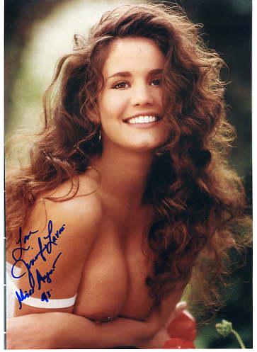 Jennifer Lavoie PLAYBOY PLAYMATE In Person Signed Photo: Photo size is 8 x 10. This signature was obtained in person by me via private signing. In order to earn some extra money Jennifer entered a swimsuit contest at a local nightclub and won it. She went o