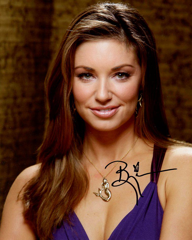 Bianca Kajlich Pretty Close Up Signed Photo