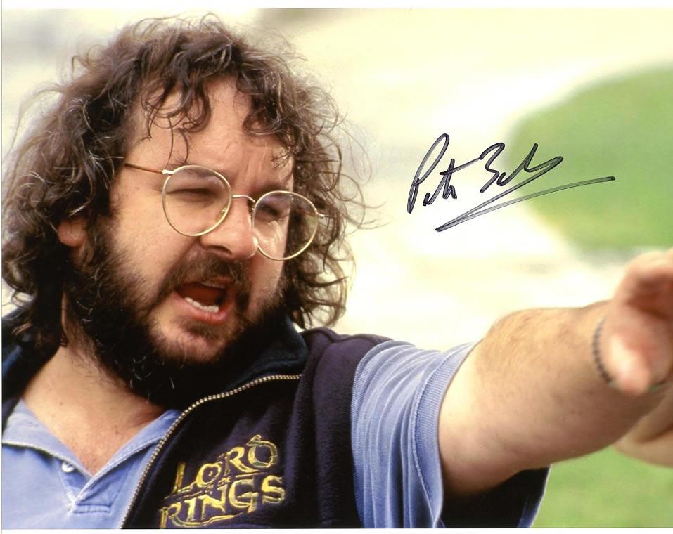 Peter Jackson DIRECTOR In Person Signed Photo: Peter Jackson in person signed autographed photo. Peter Jackson has directed the LORD OF THE RINGS movies, KING KONG, and THE HOBBIT trilogy
