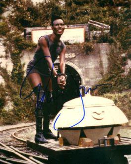 Grace Jones OF VIEW TO A KILL In Person Signed Photo: RARE in person signed photo from the 007 movie A VIEW TO A KILL
