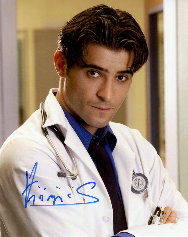 Goran Visnjic ER Signed Photo: Goran Visnjic in person signed autographed photo from the TV series ER. Goran Visnjic as the character Luka Kovac.