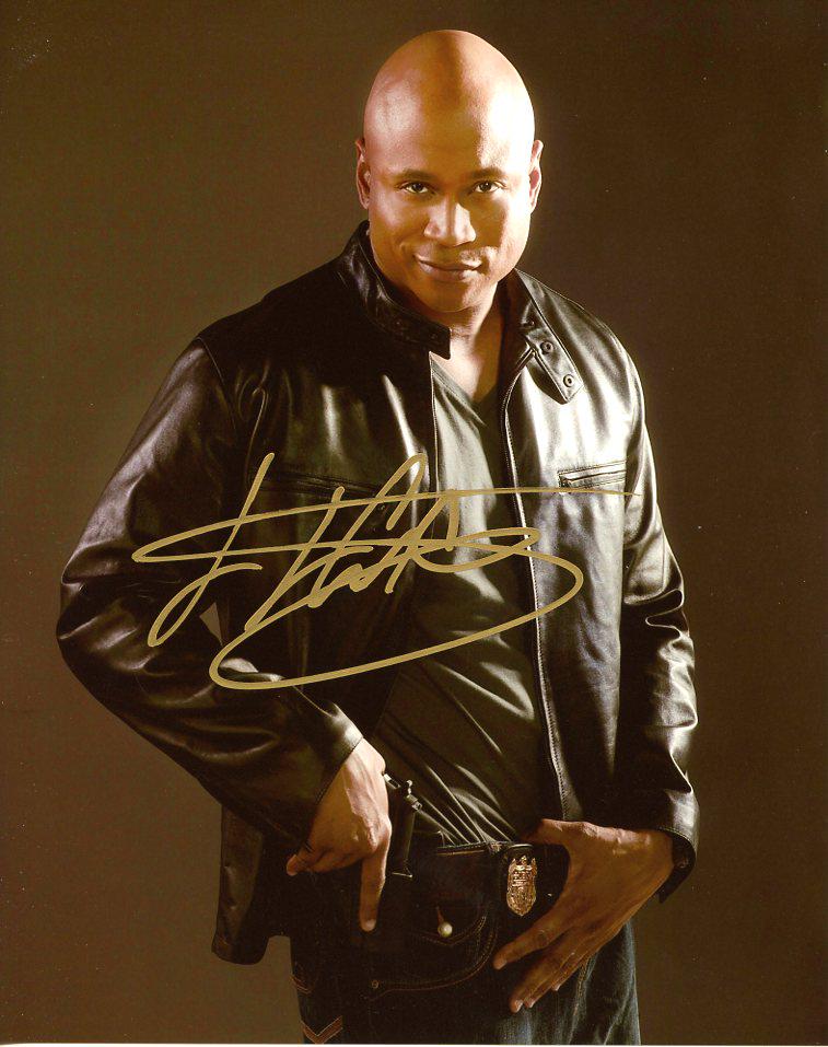LL Cool J NCIS LOS ANGELES In Person Signed Photo: LL Cool J in person signed autographed photo from the TV series NCIS LOS ANGELES. LL Cool J as the character Sam Hanna