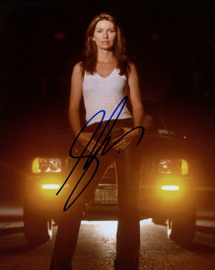 Shania Twain COUNTRY SUPERSTAR In Person Signed Photo: Shania Twain in person signed autographed photo. Eilleen "Shania" Twain OC is a Canadian singer and songwriter. She has sold over 100 million records, making her the best-selling female artist in coun