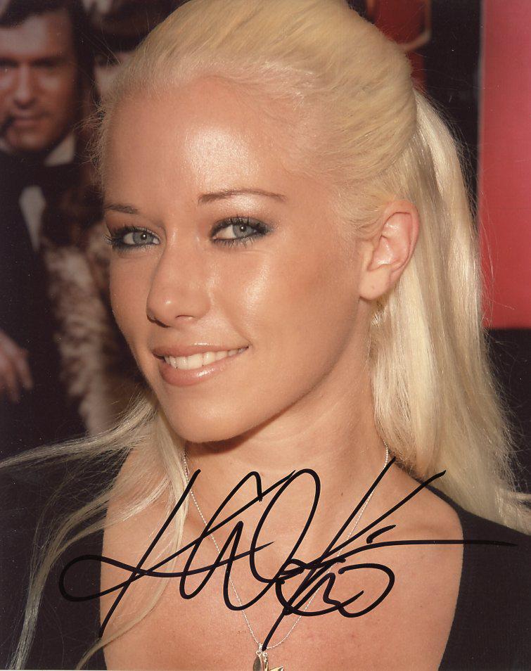 Kendra Wilkinson PLAYBOY In Person Signed Photo: Kendra Wilkinson pretty in person signed autographed photo. Kendra Leigh Baskett is an American television personality, businesswoman, glamour model, and author. She is known for being one of Hugh Hef