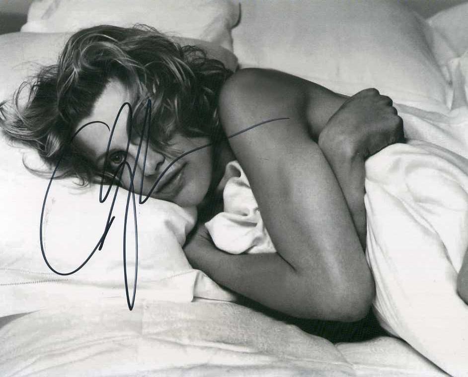 Courtney Love MUSICIAN In Person Signed Photo: In person signed photo of this quite strange singer. Married to Nirvana front man Kurt Cobain