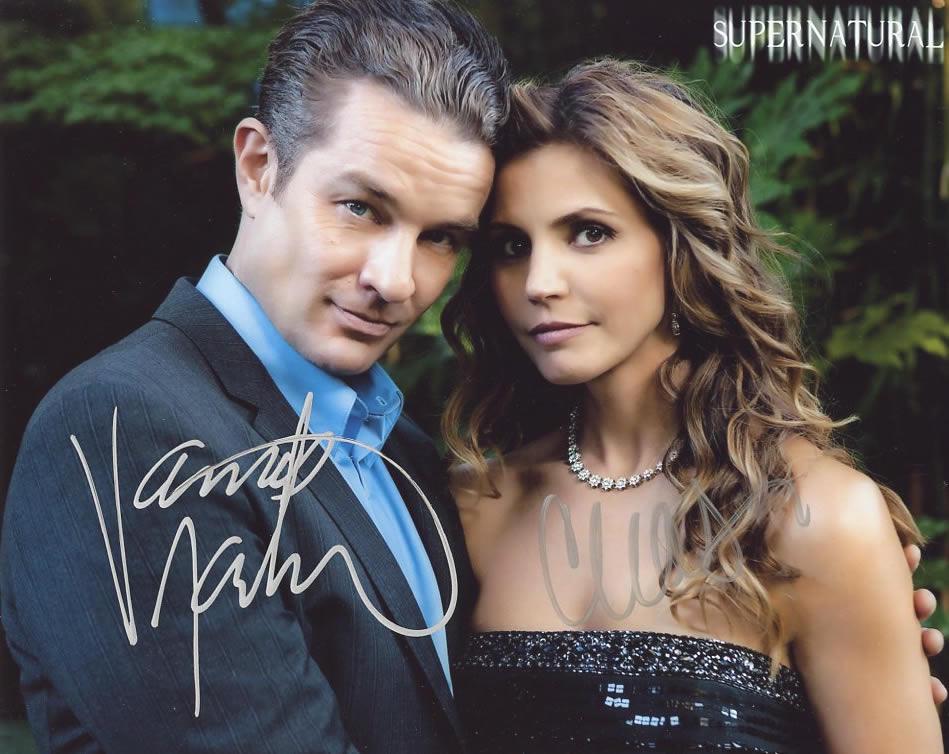 James Marsters / Charisma Carpenter SUPERNATURAL In: * EB Autographs Private Signing * James Marsters / Charisma Carpenter in person signed autographed photo from the TV series SUPERNATURAL. James Marsters as the character Don Stark. Charisma Carpenter