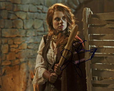 Joanna Garcia ONCE UPON A TIME In Person Signed Photo: Photo size is 8x10. Joanna Garcia in person signed autographed photo from the TV series ONCE UPON A TIME. Joanna Garcia as the character Ariel.