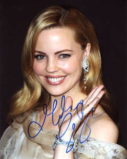Melissa George PRETTY In Person Signed Photo: Photo size is 8x10. Melissa George in person signed autographed photo. Melissa George has done such TV and movies as ALIAS, GREY'S ANATOMY, and THE HUNTED