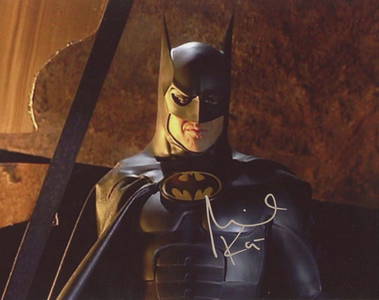 Michael Keaton BATMAN In Person Signed Photo