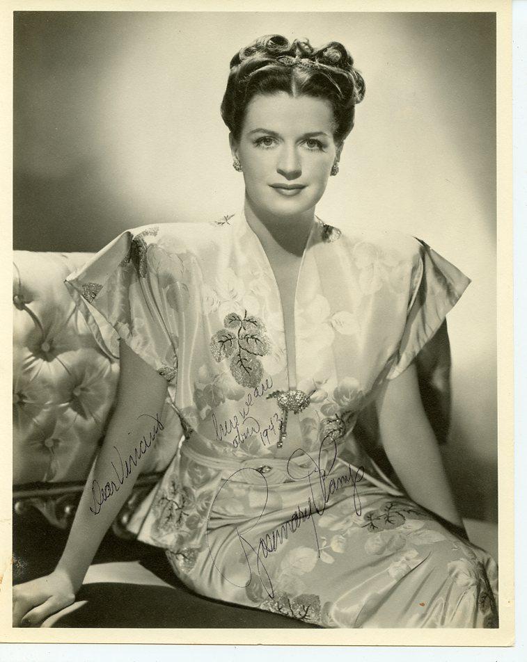 RoseMary De Camp (1910-2001) 13 GHOSTS / ON MOONLIGHT BAY Signed Photo: Photo size is 8x10. RoseMary De Camp (1910-2001) signed photo. RoseMary De Camp was an American radio, film, and television actress whose television and movie credits include THE BOB CUMMINGS SHOW, TH