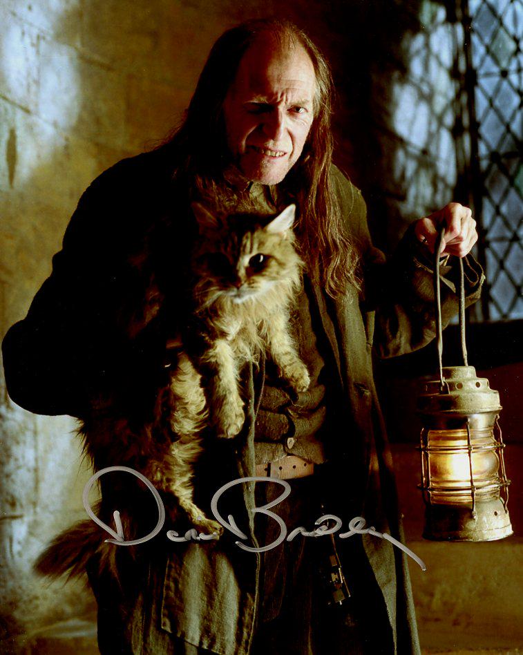 David Bradley Harry Potter In Person Signed Photo