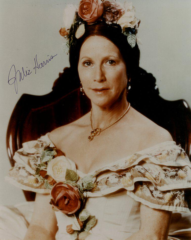Julie Harris (1925-2013) EAST OF EDEN Signed Photo: Photo size is 8x10. Julie Harris (1925-2013) signed photo. Julie Harris has done such TV and movies as THE HAUNTING, EAST OF EDEN, and KNOTS LANDING.