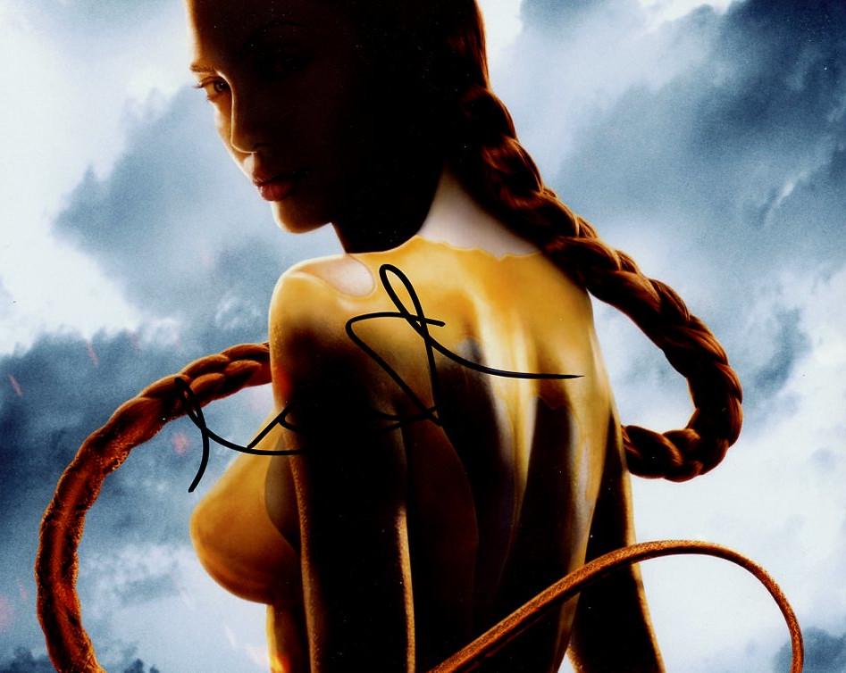 Angelina Jolie BEOWULF In Person Signed Photo (1 of 1)